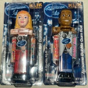 AMERICAN IDOL - Klik Au’some Candy Dispensers Judges Randy & Jackson Paula Abdul